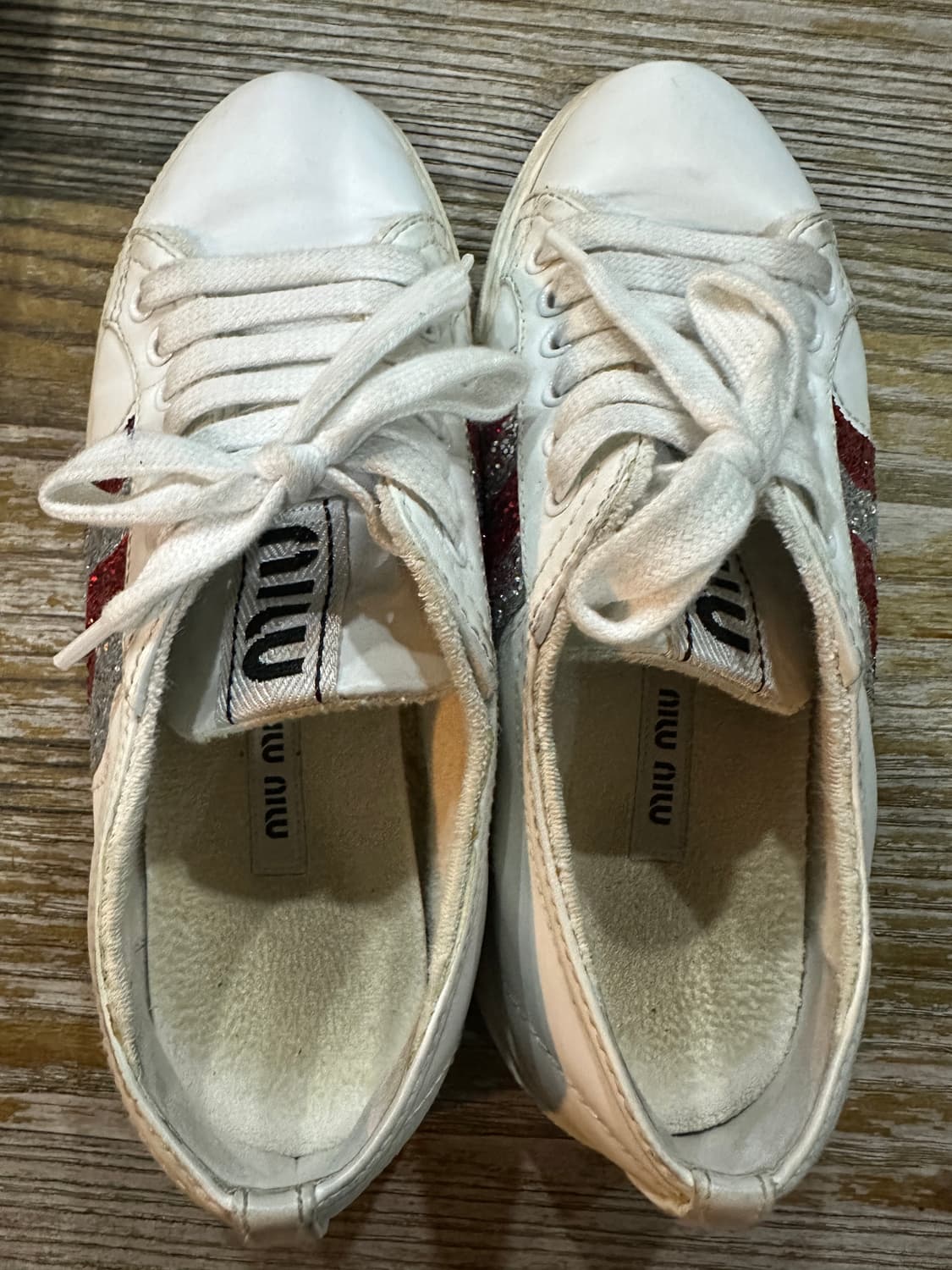 미우미우 글리터슈즈 235 상품이미지3