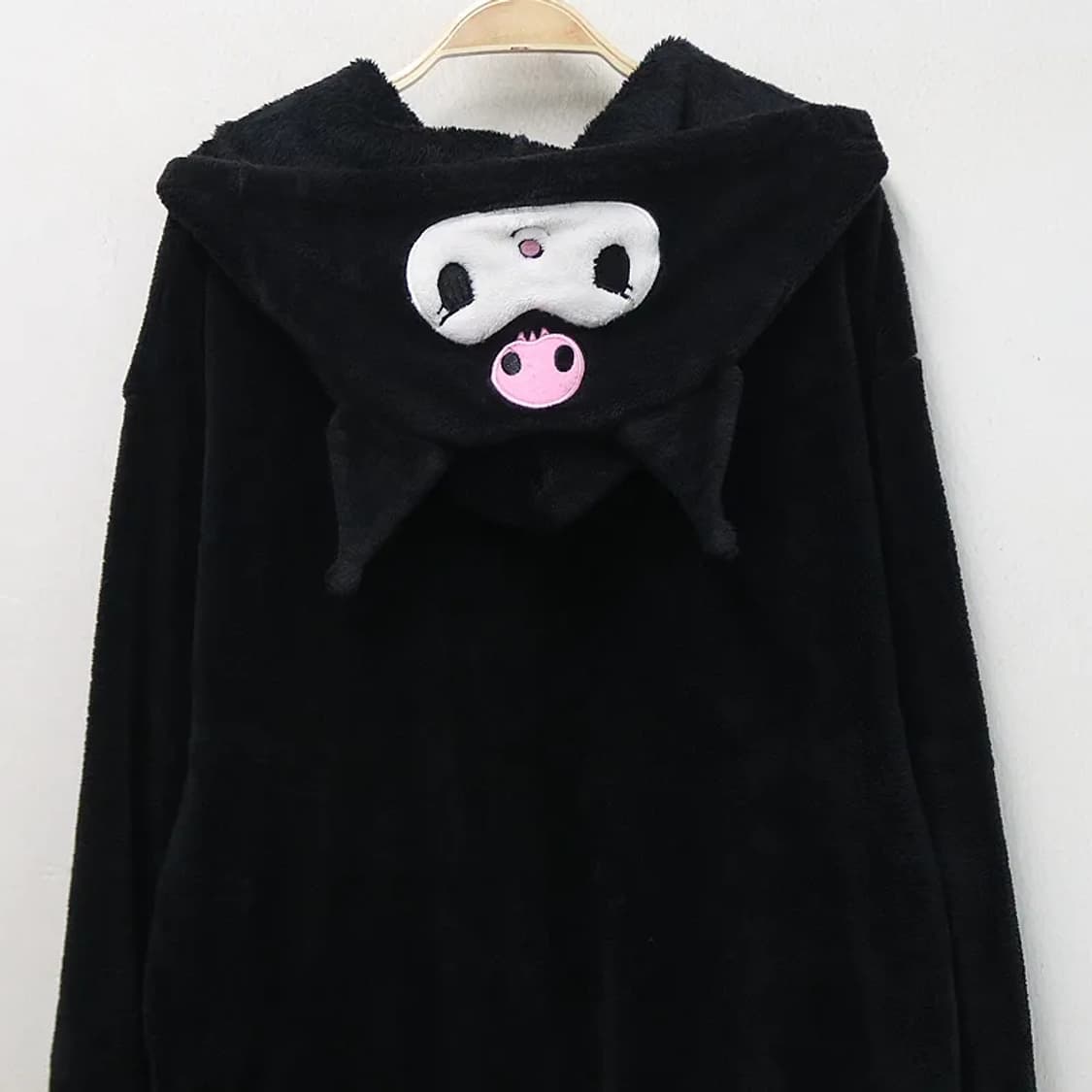 산리오 쿠로미 페이스 후디 자켓 64230 상품이미지5