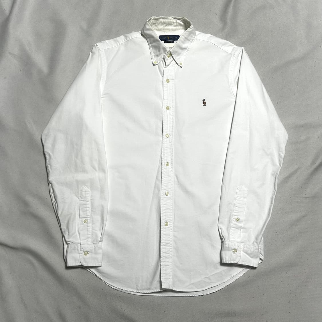 M 폴로랄프로렌 슬림핏 화이트 코튼 셔츠 상품이미지2