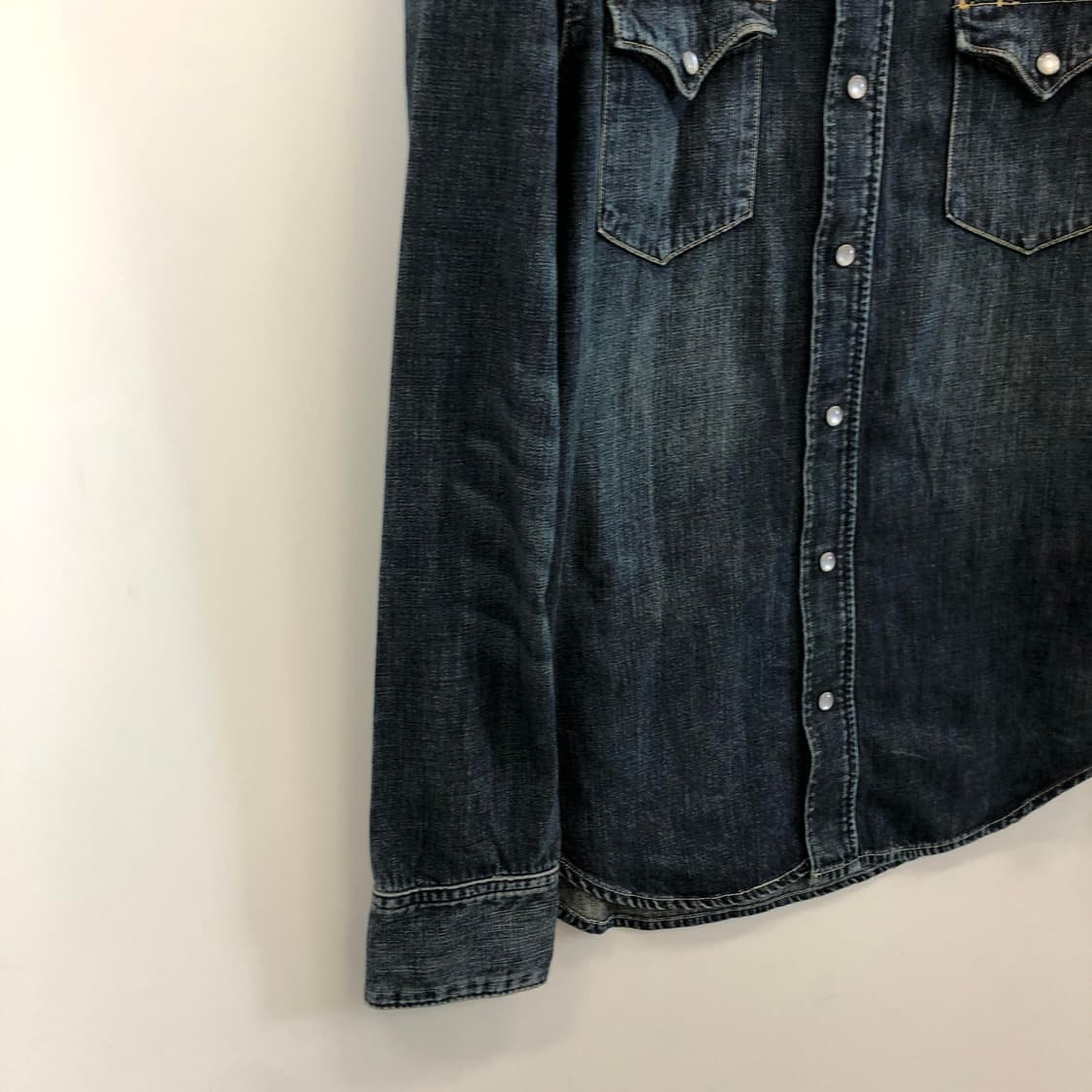 폴로 랄프로렌 웨스턴 데님셔츠 M 상품이미지3