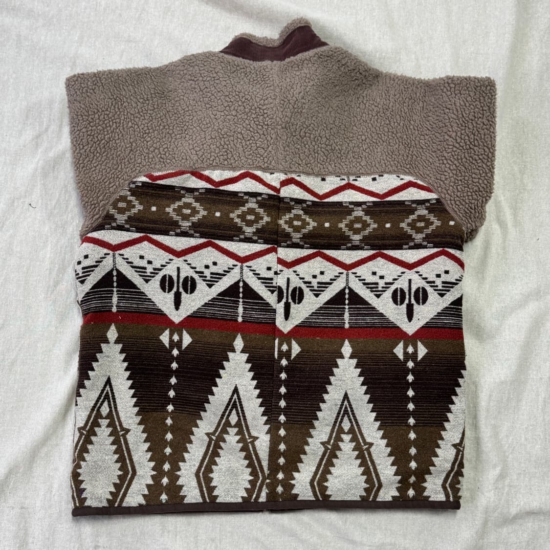 후아유 에스닉 나바호 후리스 점퍼 L 상품이미지4