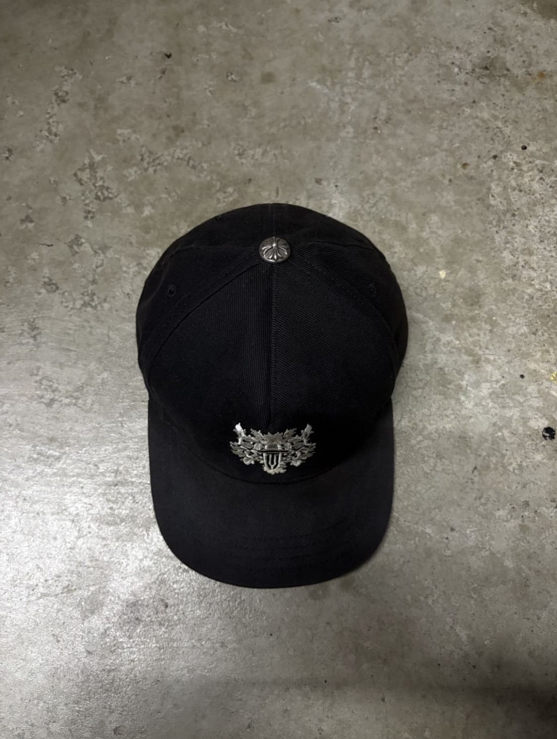 Chrome vine dagger denim baseball cap 상품이미지2
