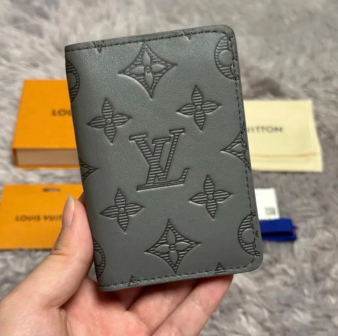 [풀구성] 루이비통 이클립스 쉐도우 오거나이저 카드지갑 그레이 상품이미지1