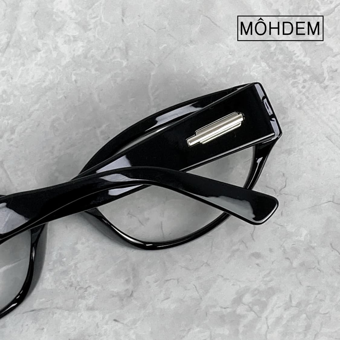 [Unsex] UV400 스터드 뿔테 안경 아이웨어 상품이미지9