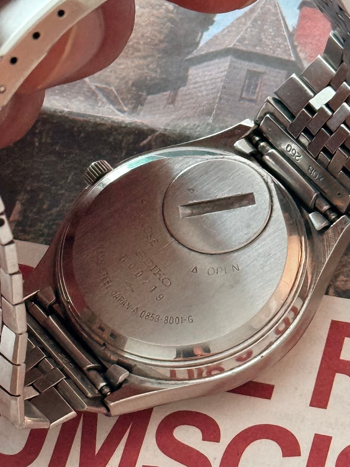 Seiko 세이코  King Quartz 핀스트라이프 데이-데이트 상품이미지5