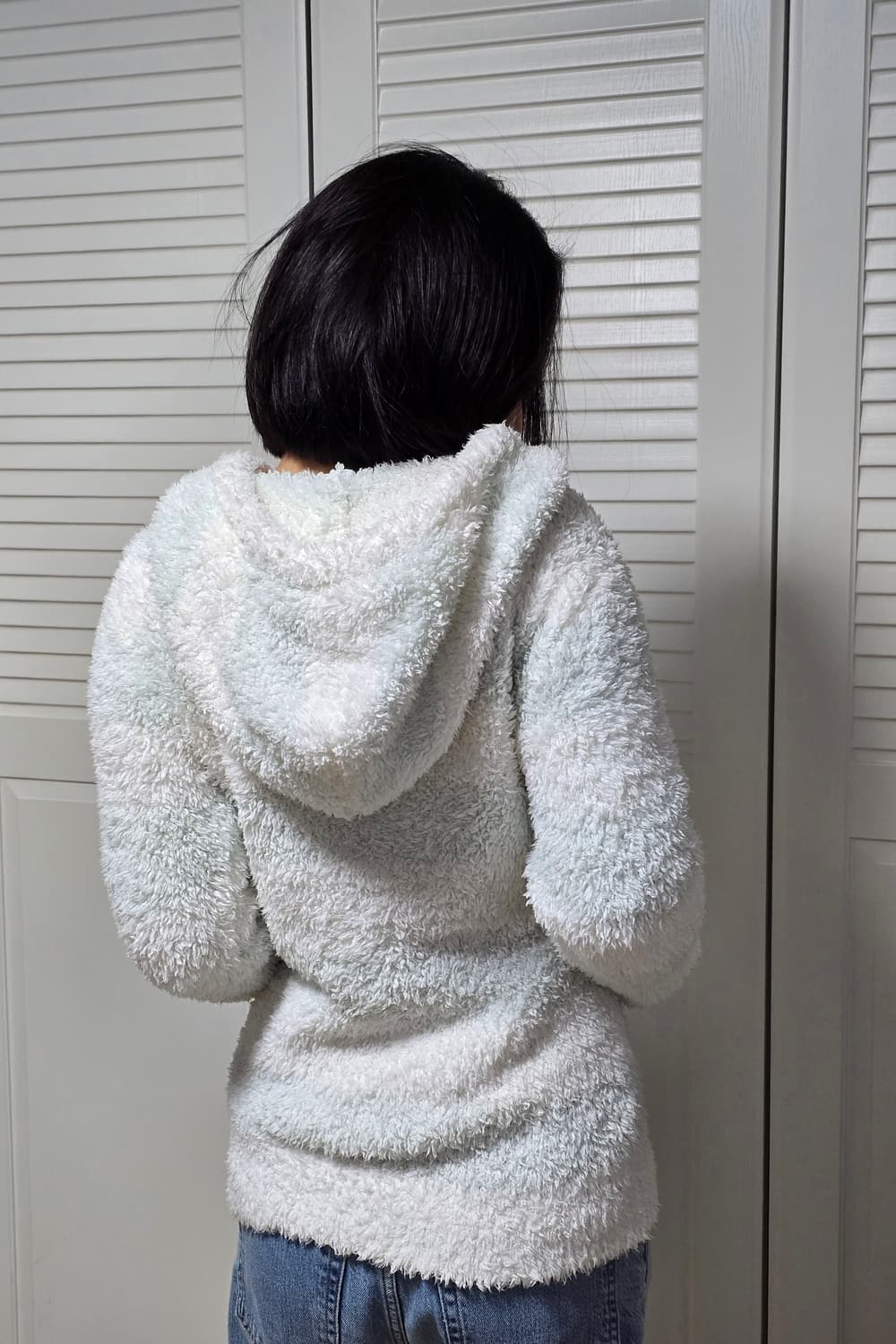 젤라또피케 스트라이프 후드 집업 F 상품이미지5