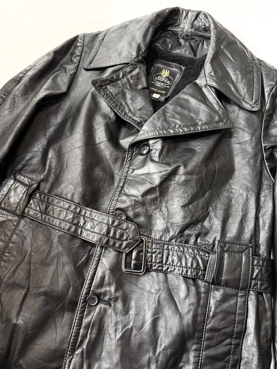 레더 코트 상품이미지2