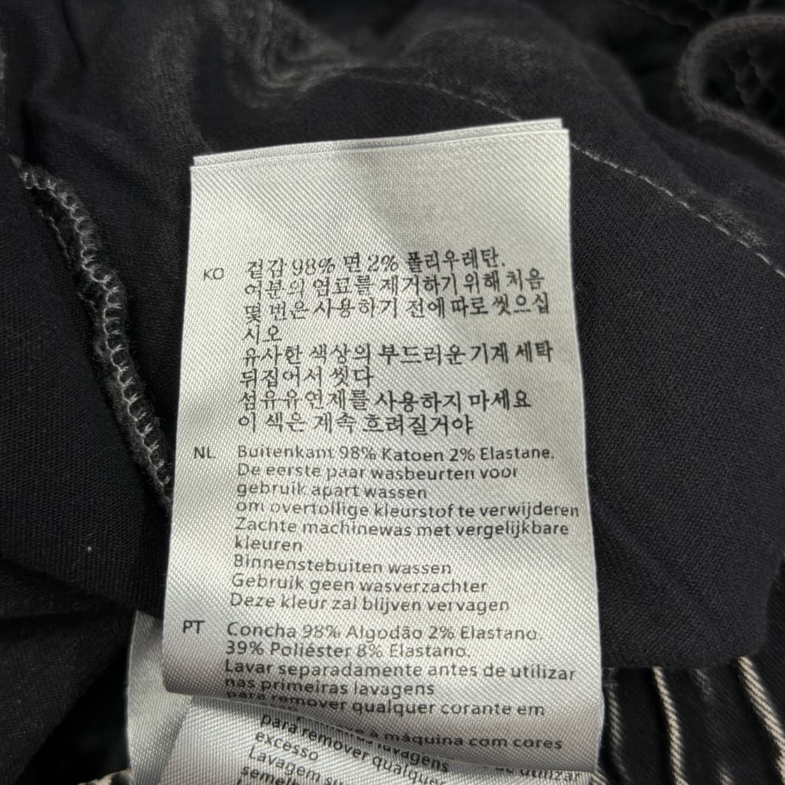 데우스 엑스 마키나 워싱 데님 쇼츠 반바지 블랙 L 상품이미지5