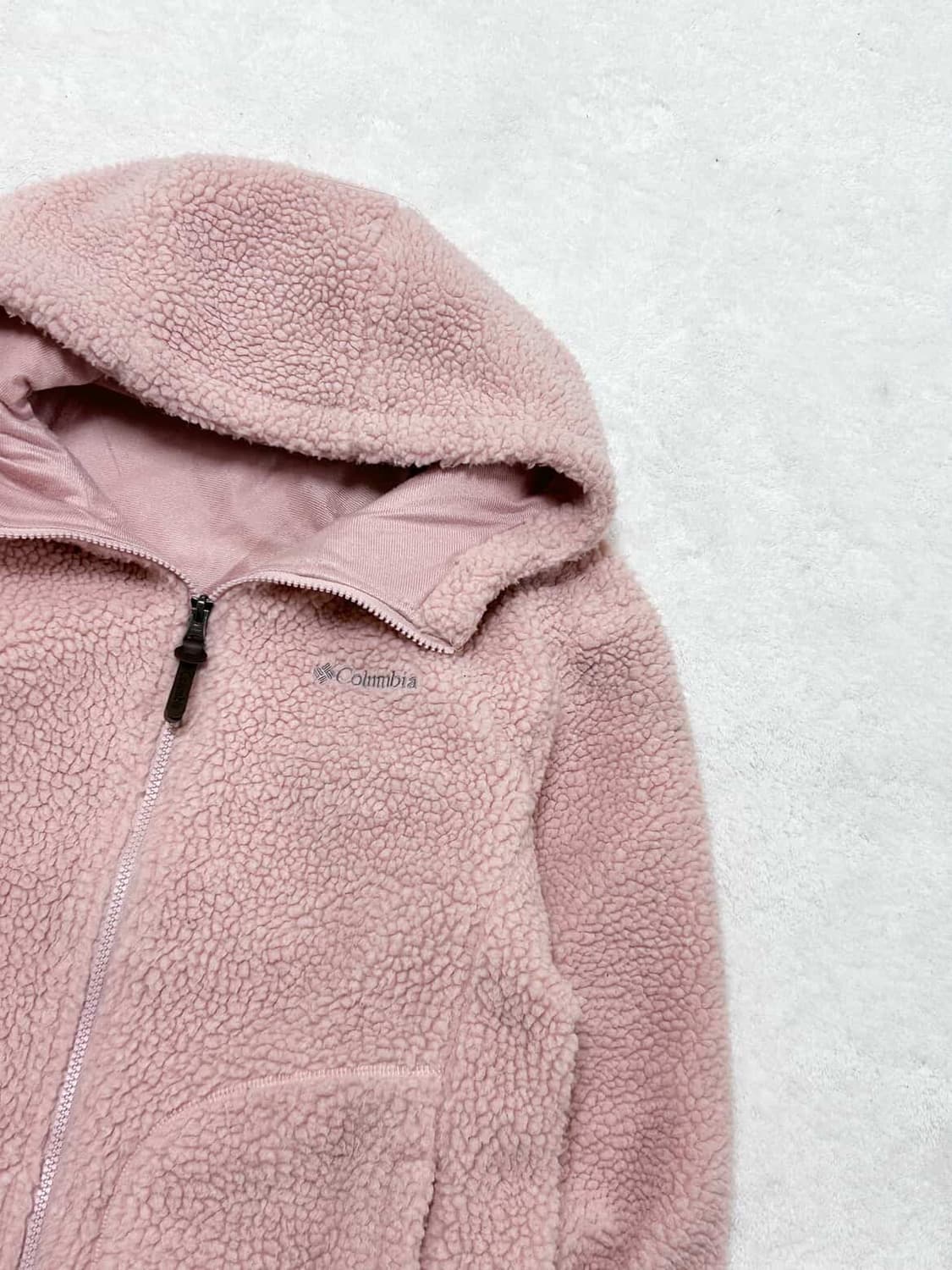 콜롬비아 핑크 쉐르파자켓 상품이미지6