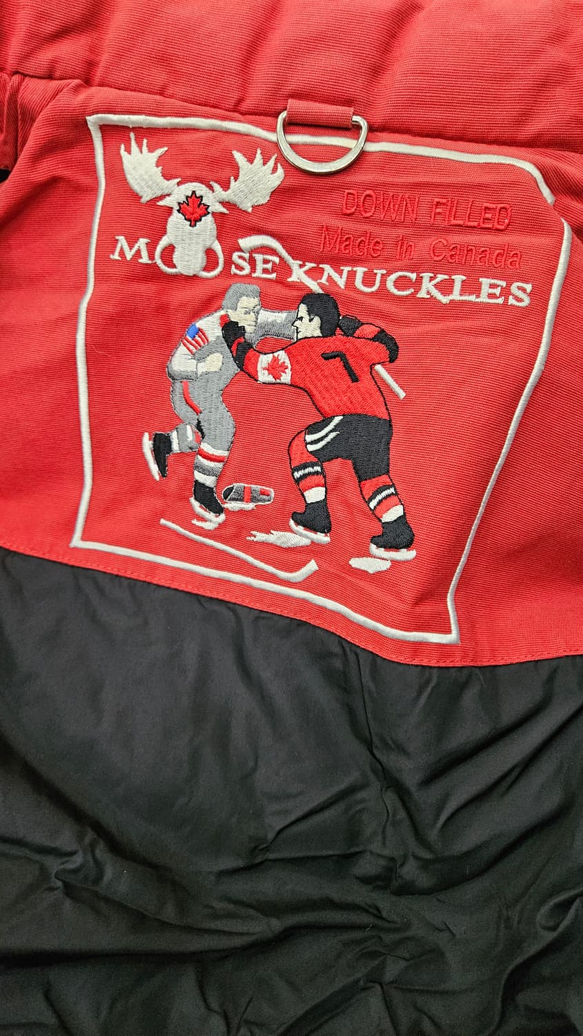 (정품)무스너클 여성 패딩 S/P 빨강 상품이미지6