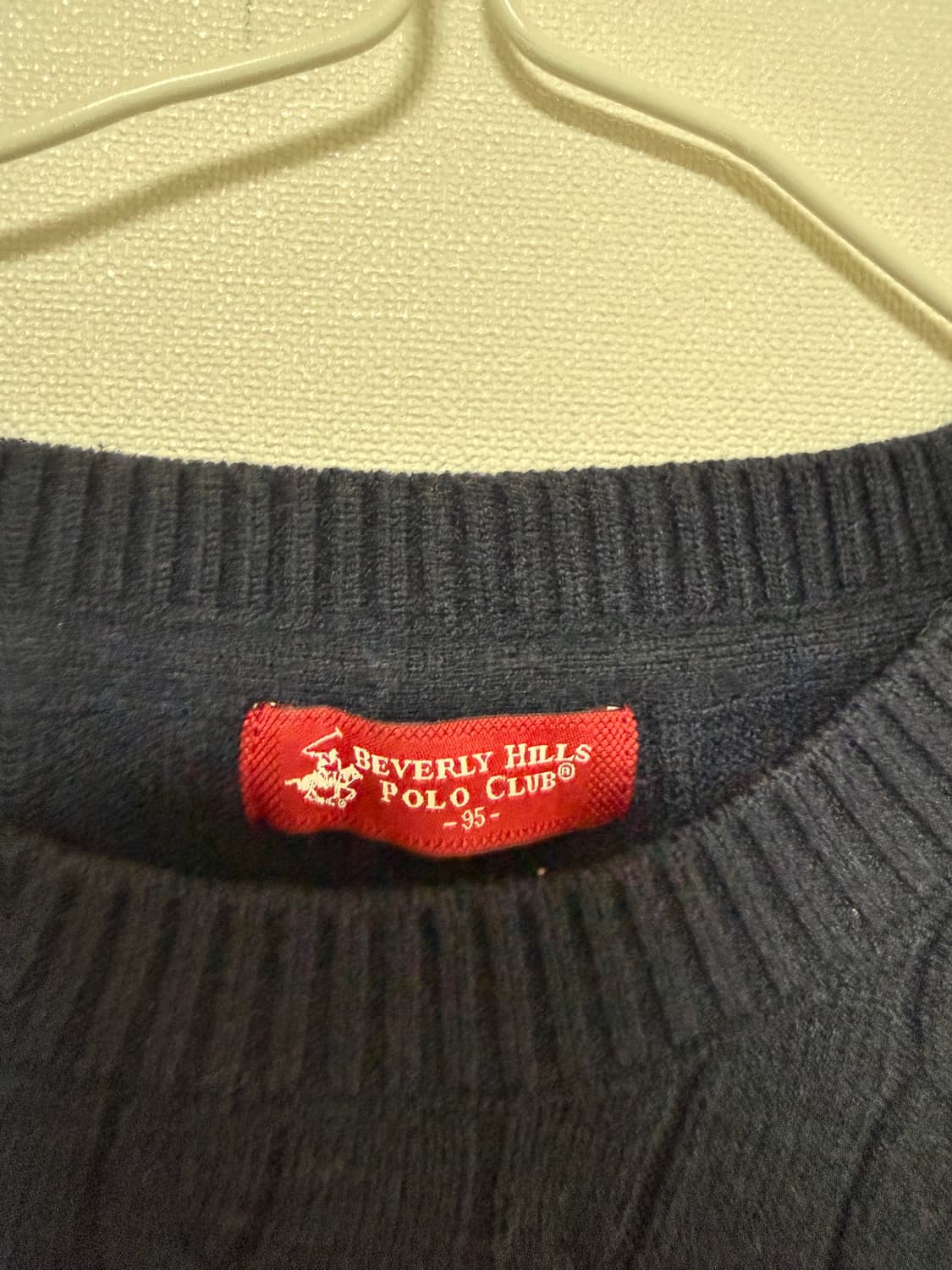beverly hills폴로 클럽 케이블 네이브 니트 상품이미지2