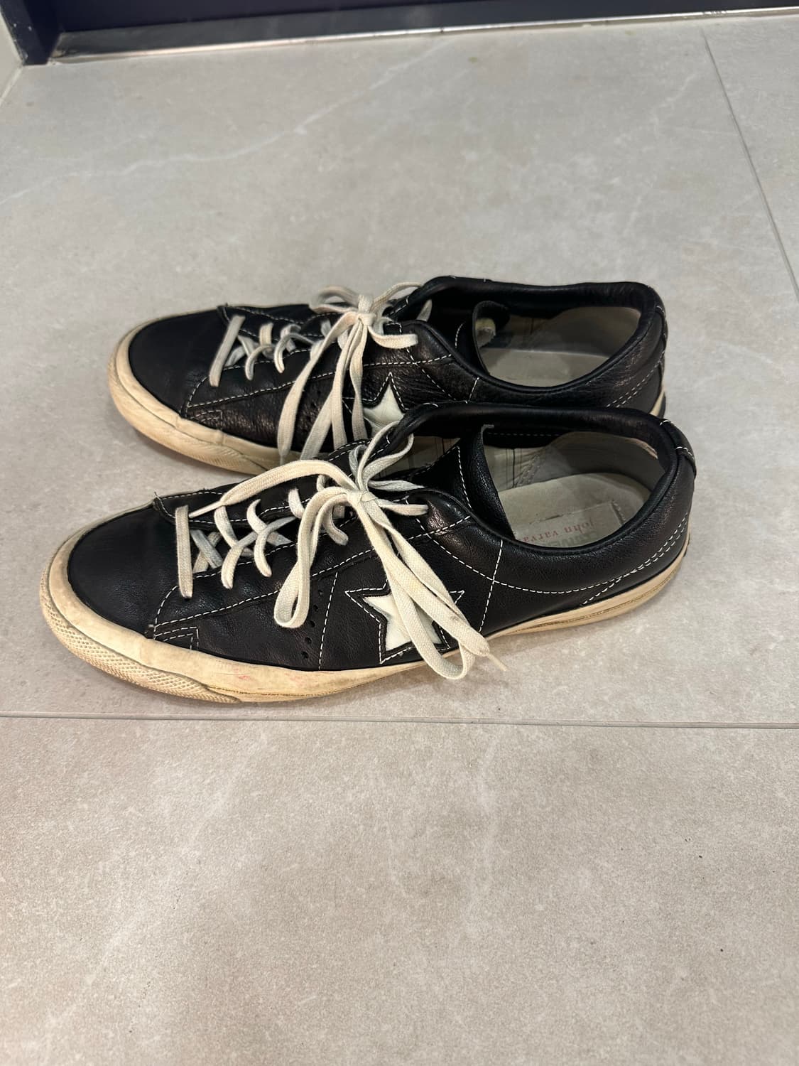 (270) 컨버스x존바바토스 원스타 블랙 상품이미지3