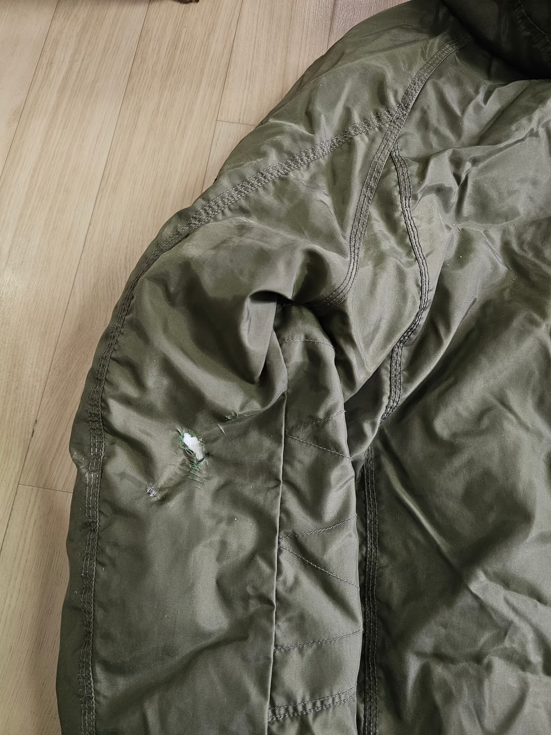 Thursday Island N3B 카키 자켓 L 상품이미지8