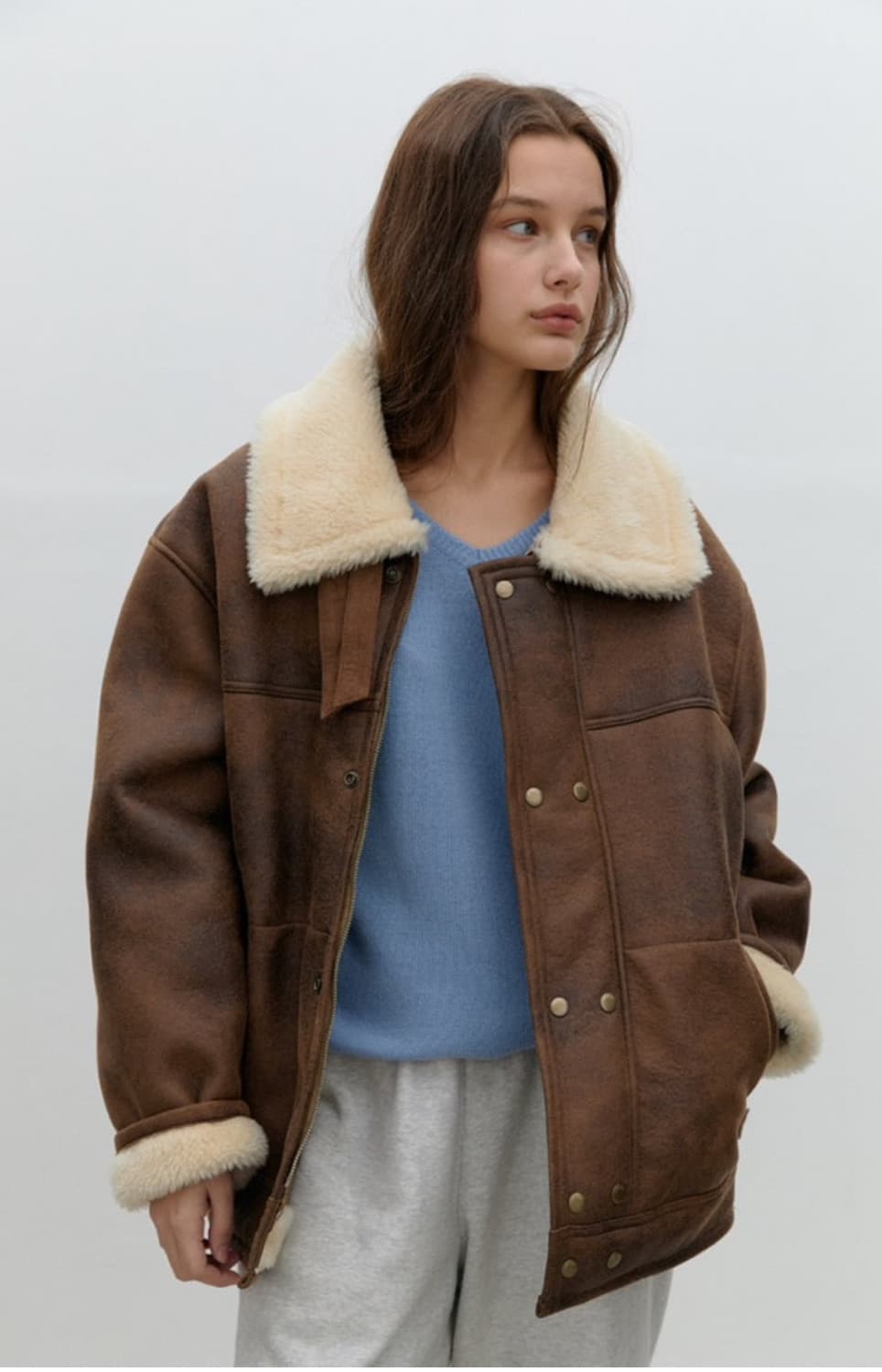 모데스트무드 무스탕 M-901 상품이미지1