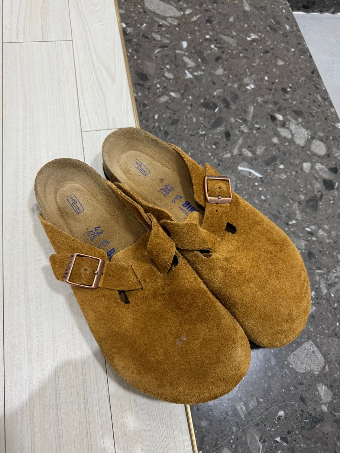 (42) 버켄스탁 보스턴 밍크  상품이미지1