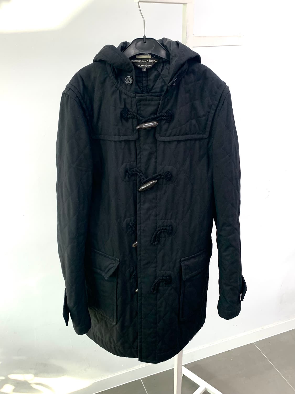 꼼데가르송 옴므 플러스 다이아몬드 퀄팅 더플 코트(AD2013) 상품이미지5