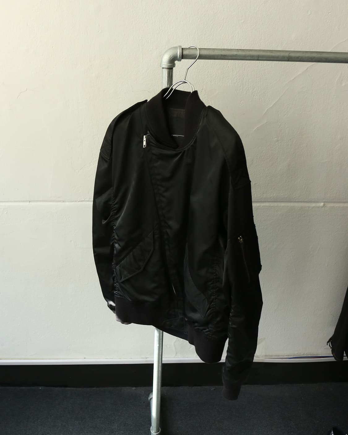 라드 뮤지션 사선 항공자켓  상품이미지4