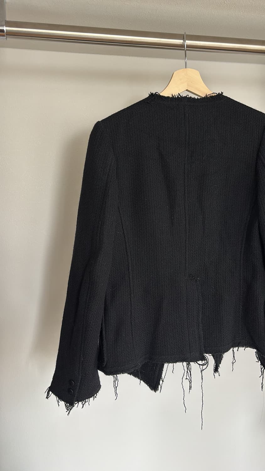 Y's Distressed Wool Jacket 상품이미지8