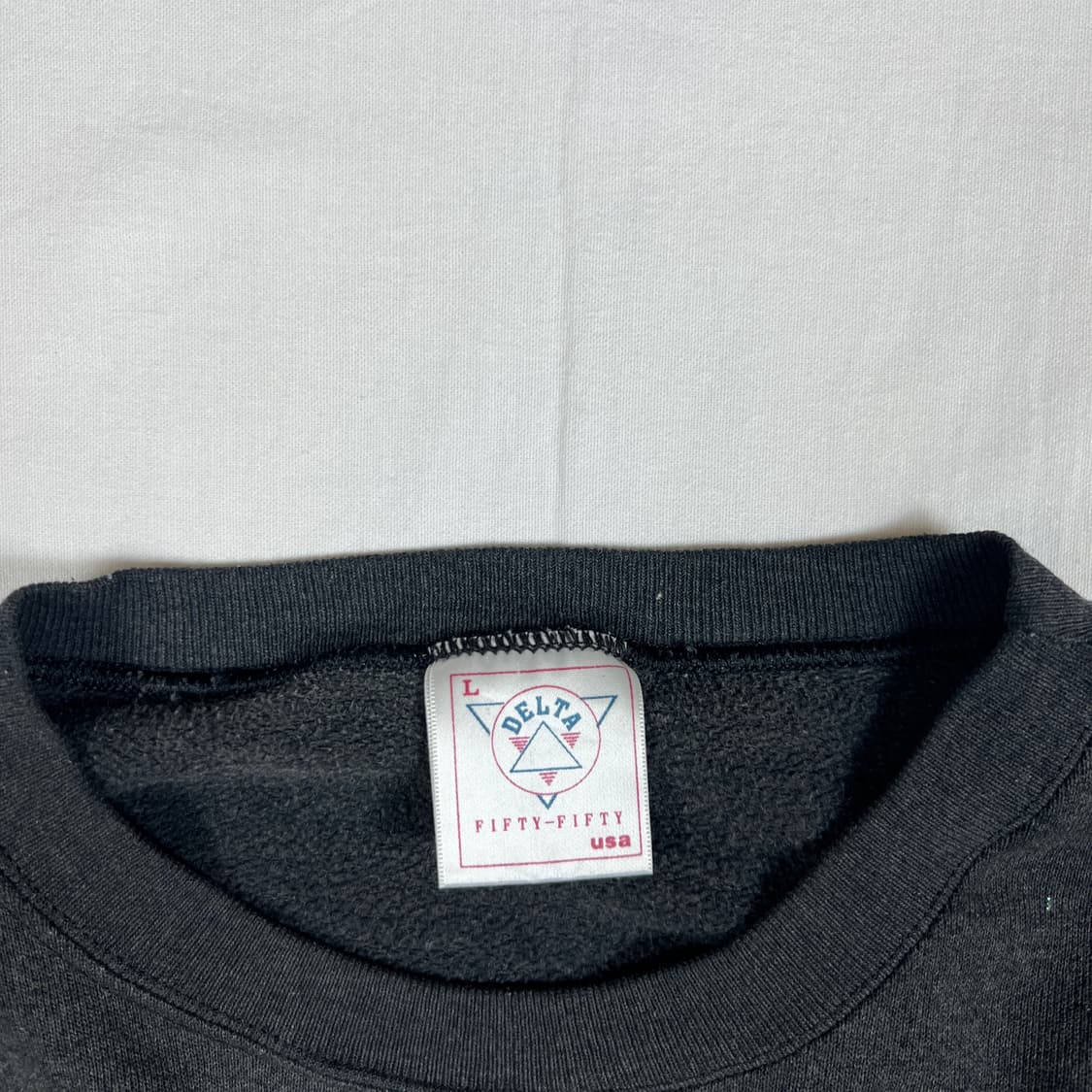 90‘s 93년도 플린스톤 고인돌 프린트 맨투맨 상품이미지6