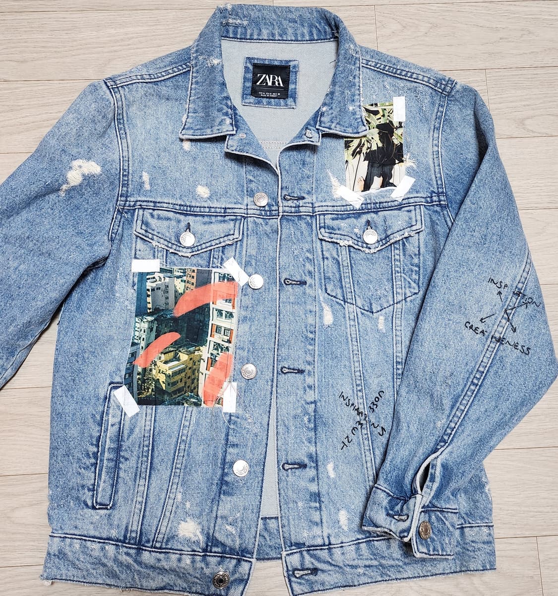 자라청자켓 상품이미지1