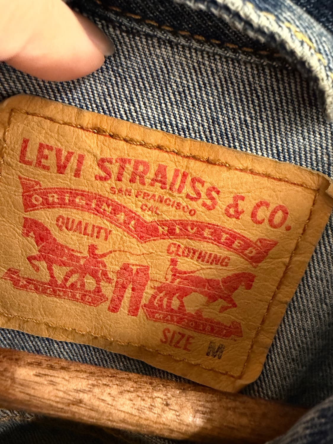 N83. 리바이스 데님자켓 상품이미지2