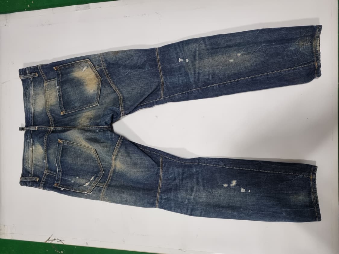 디스퀘어드2 워시드 덧뎀 청바지 (30-32인치) 상품이미지2