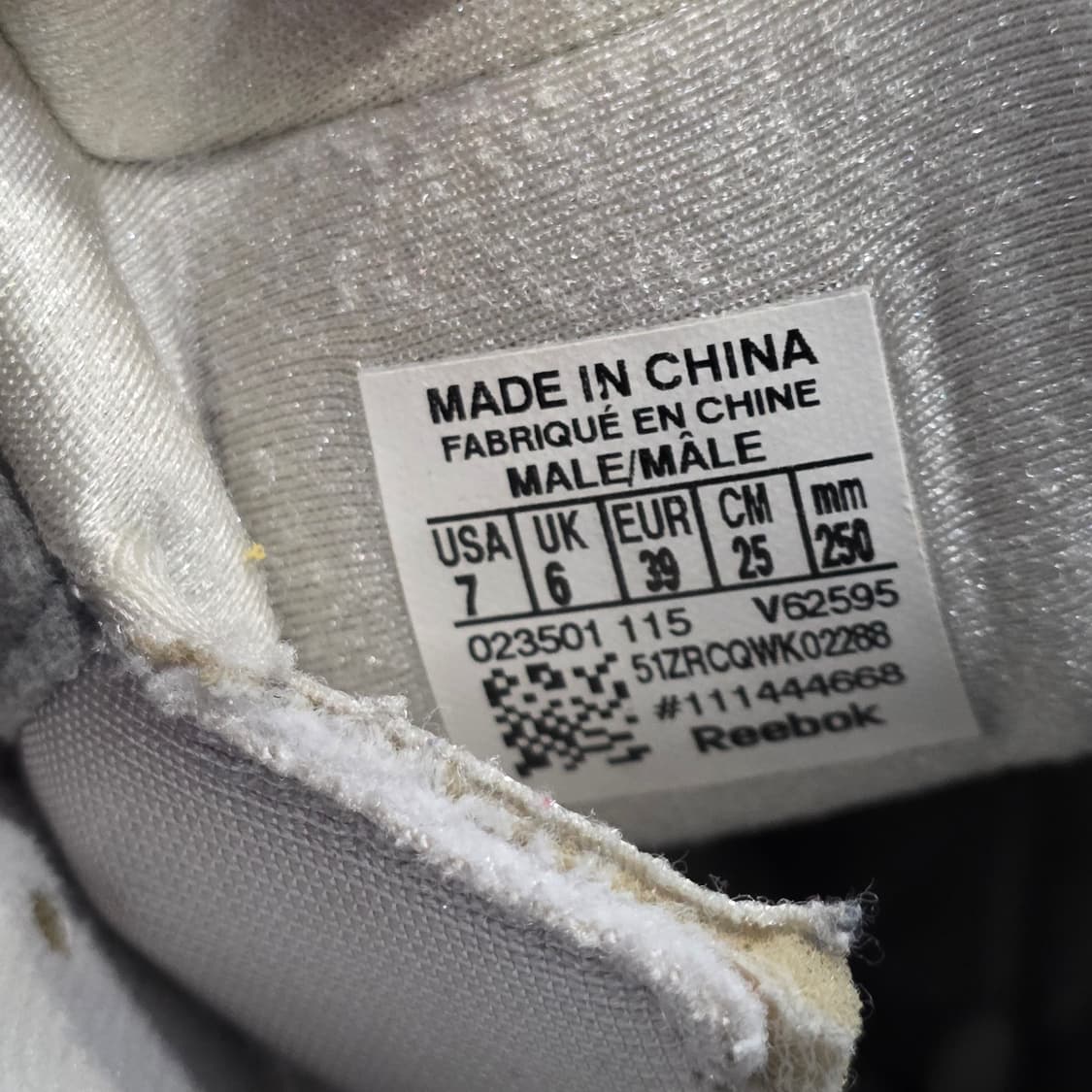 7a-14:리복 아즈트렉 96 그레이 네이비 250mm-세탁완료 상품이미지10