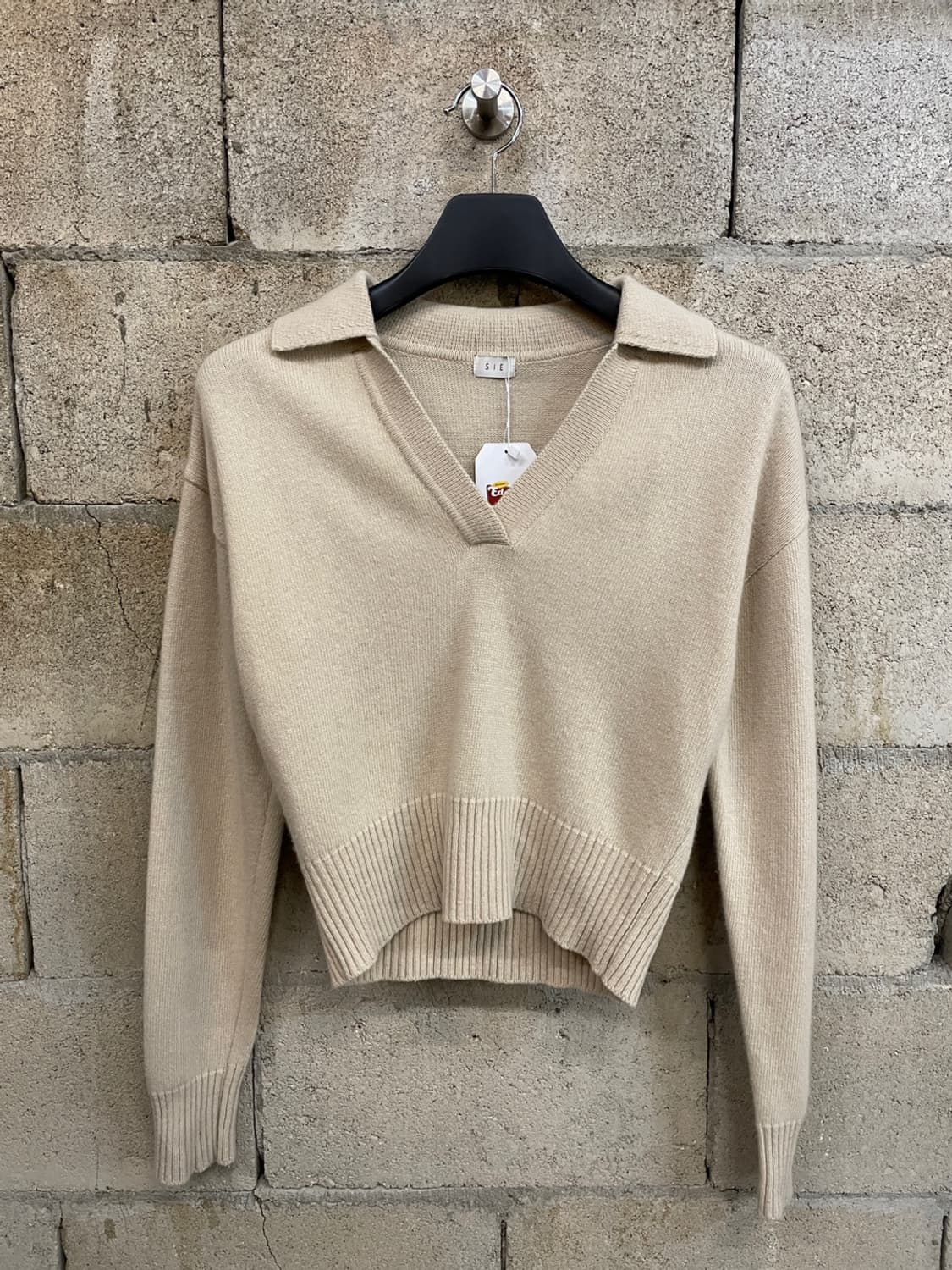 시에 캐시미어 크롭 니트  상품이미지1