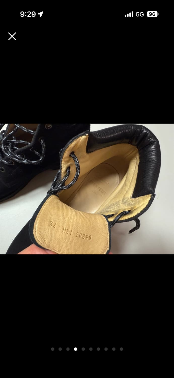 파라부트 x 아펜쳐 콜라보 베르주락 부츠 상품이미지4