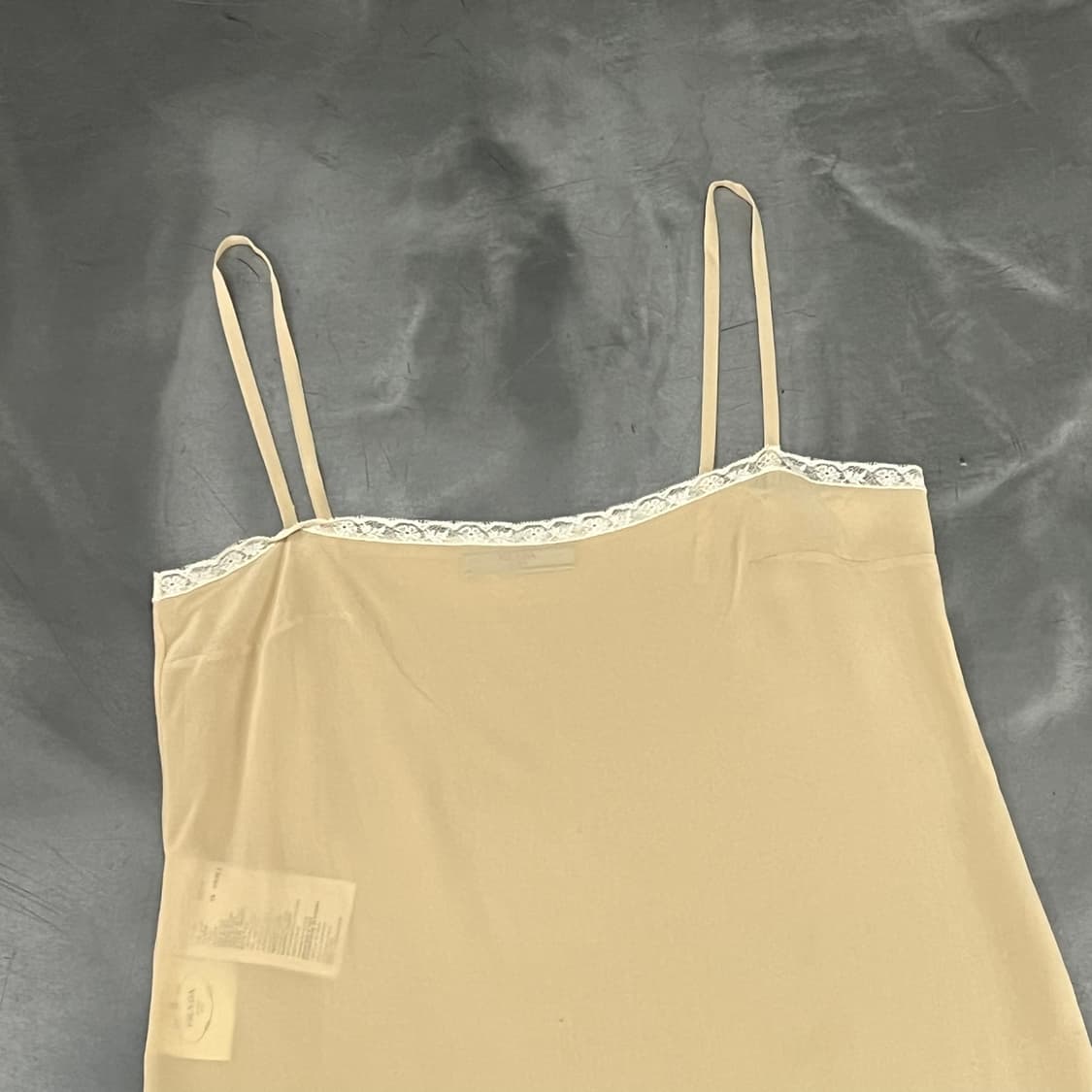  프라다 실크 슬리브리스 탑 +명품감정서 y16032 상품이미지3