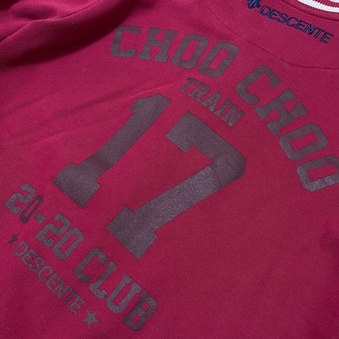 데상트 여성 추신수 헌정 20-20 클럽 바시티 자켓 [와인] S/85 상품이미지8