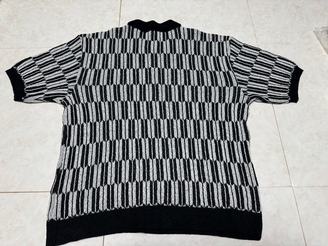 니들스 Polo Sweater Black(폴로 스웨터) M사이즈 상품이미지4