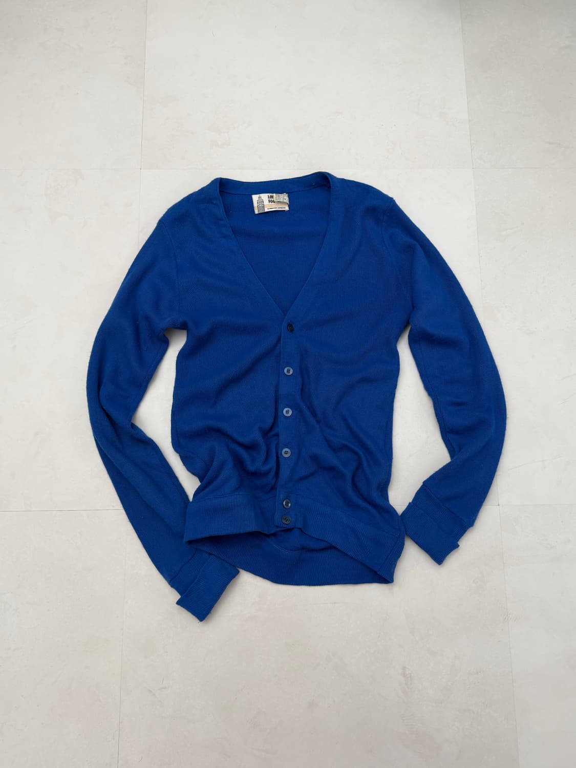 London fog 블루 가디건 상품이미지3