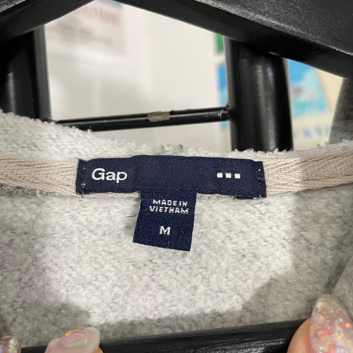 갭 빅로고 후드티 상품이미지6