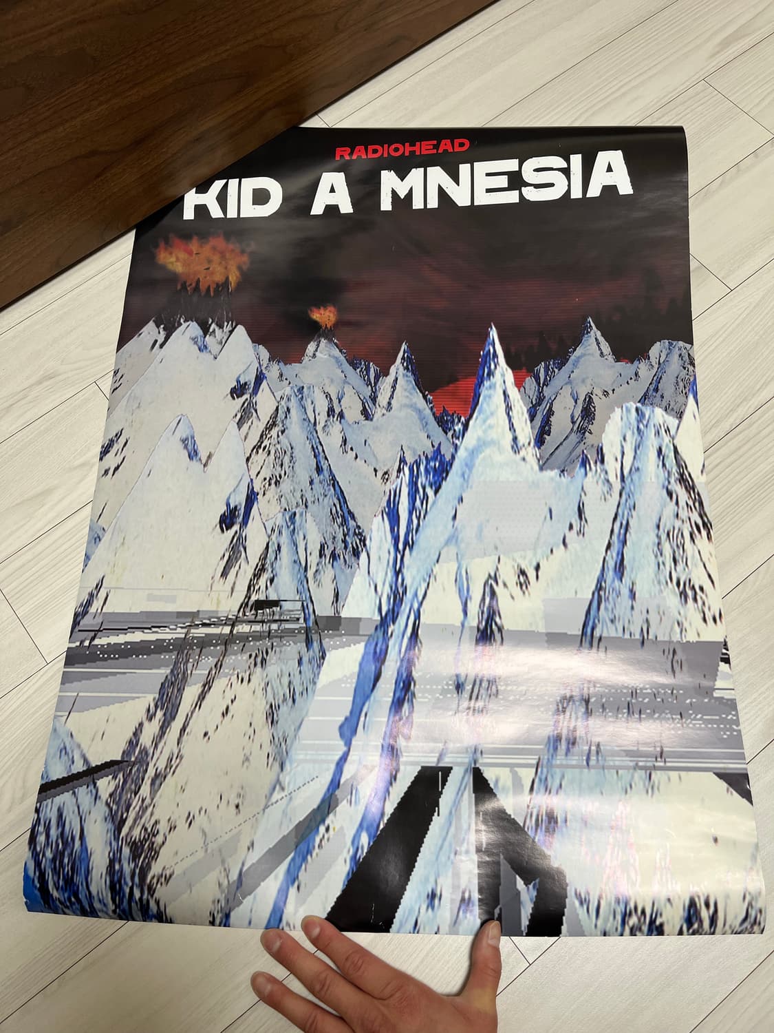 라디오헤드 KID A MNESIA 포스터 상품이미지1