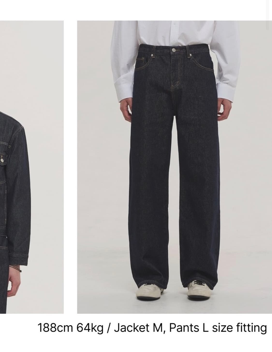 노이즈 데님팬츠 상품이미지2