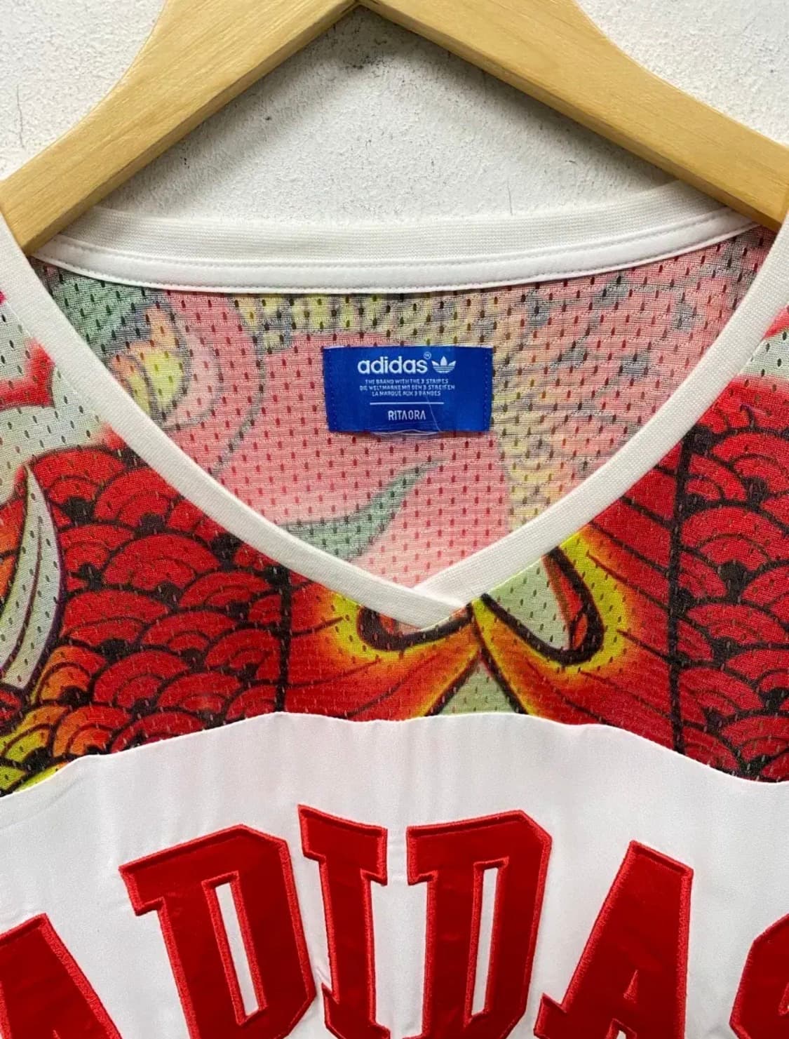 아디다스 X 리타 오라. 드래곤 프린트 롱티  M 상품이미지6