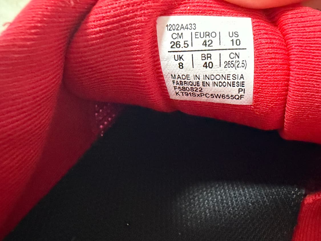 아식스 P.E nation 젤 퀀텀180  265사이즈 상품이미지6