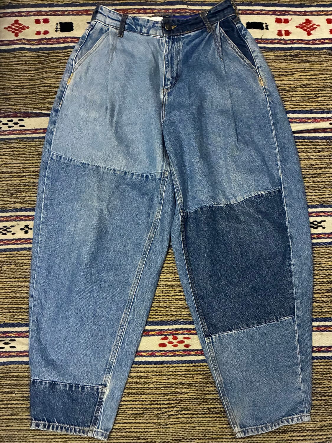 (26~28)Ader zara 자라 x 아더에러 베럴 레그 진 데님 블루 상품이미지1