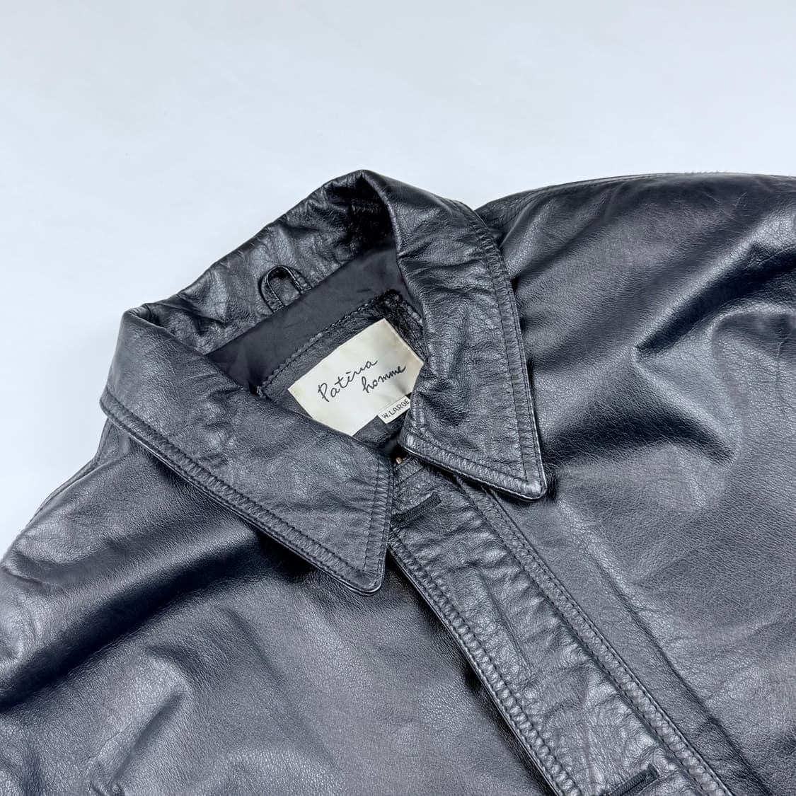 Patima homme  파티마옴므 레더 카코트 상품이미지2