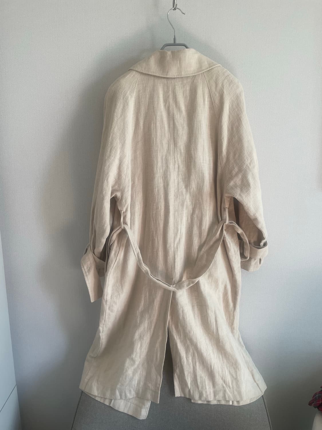 NAIN린넨 트렌치코트 상품이미지4