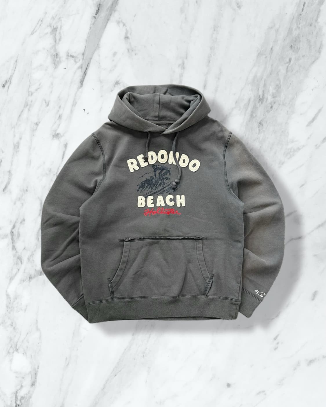 홀리스터 그레이 레돈도 비치 후드티  상품이미지1