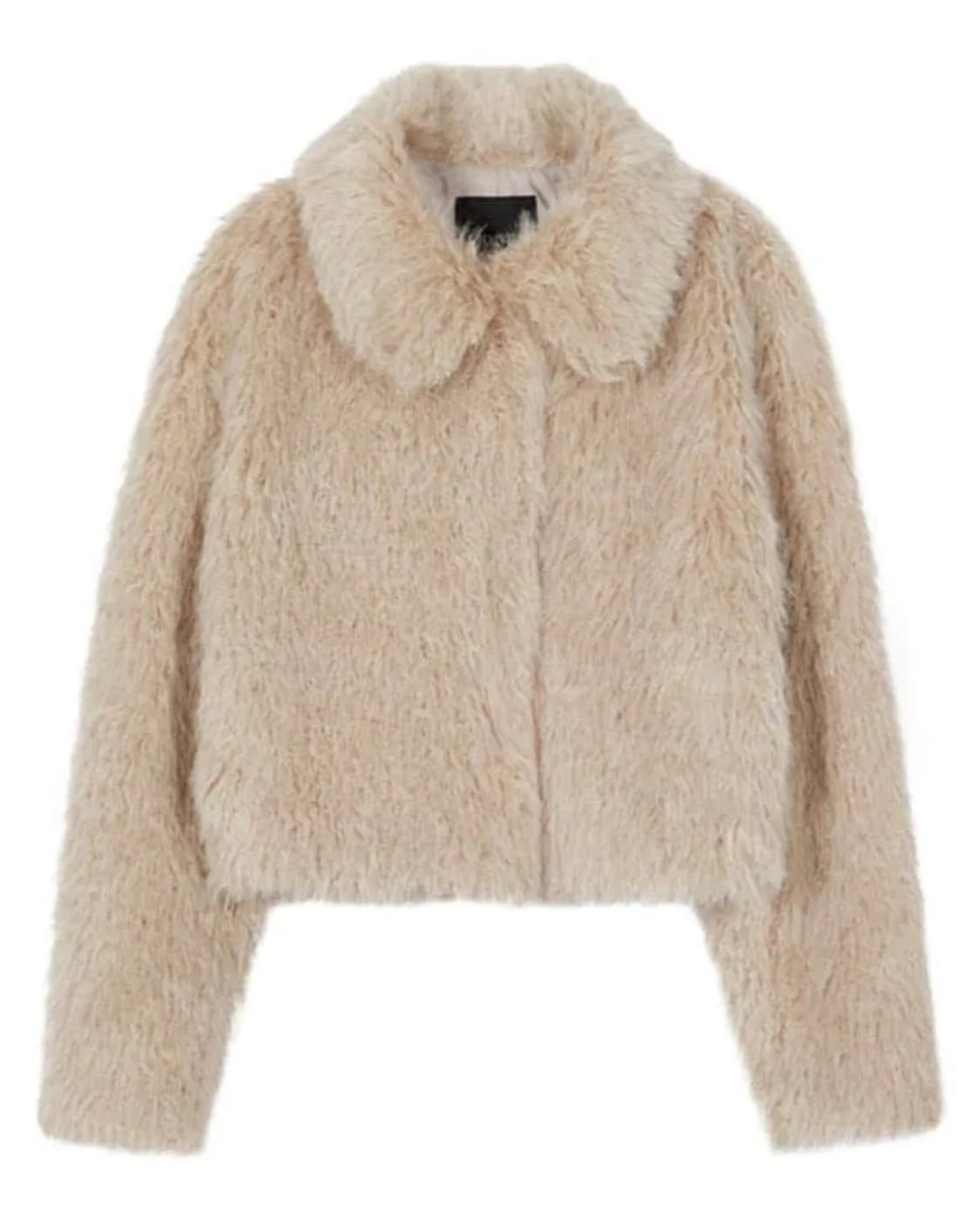 슬기 착용) 레이브 퍼 자켓 상품이미지1