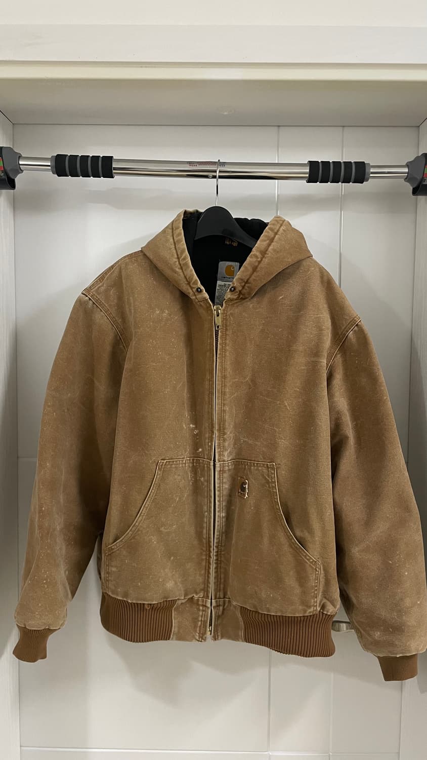 OG 칼하트 액티브 자켓 j130 BRN 상품이미지1