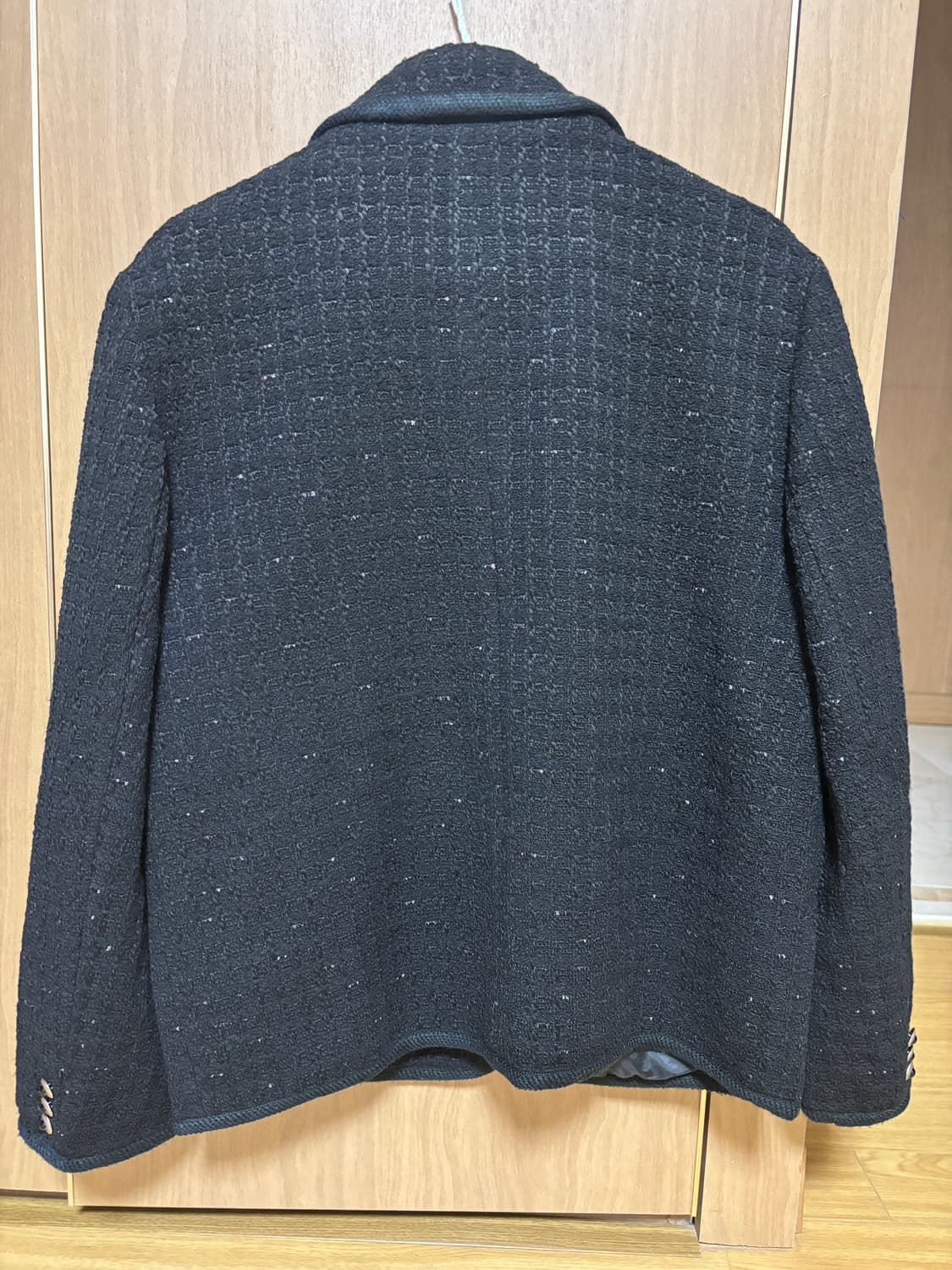 에이치모드 트위드 자켓 블랙 상품이미지2