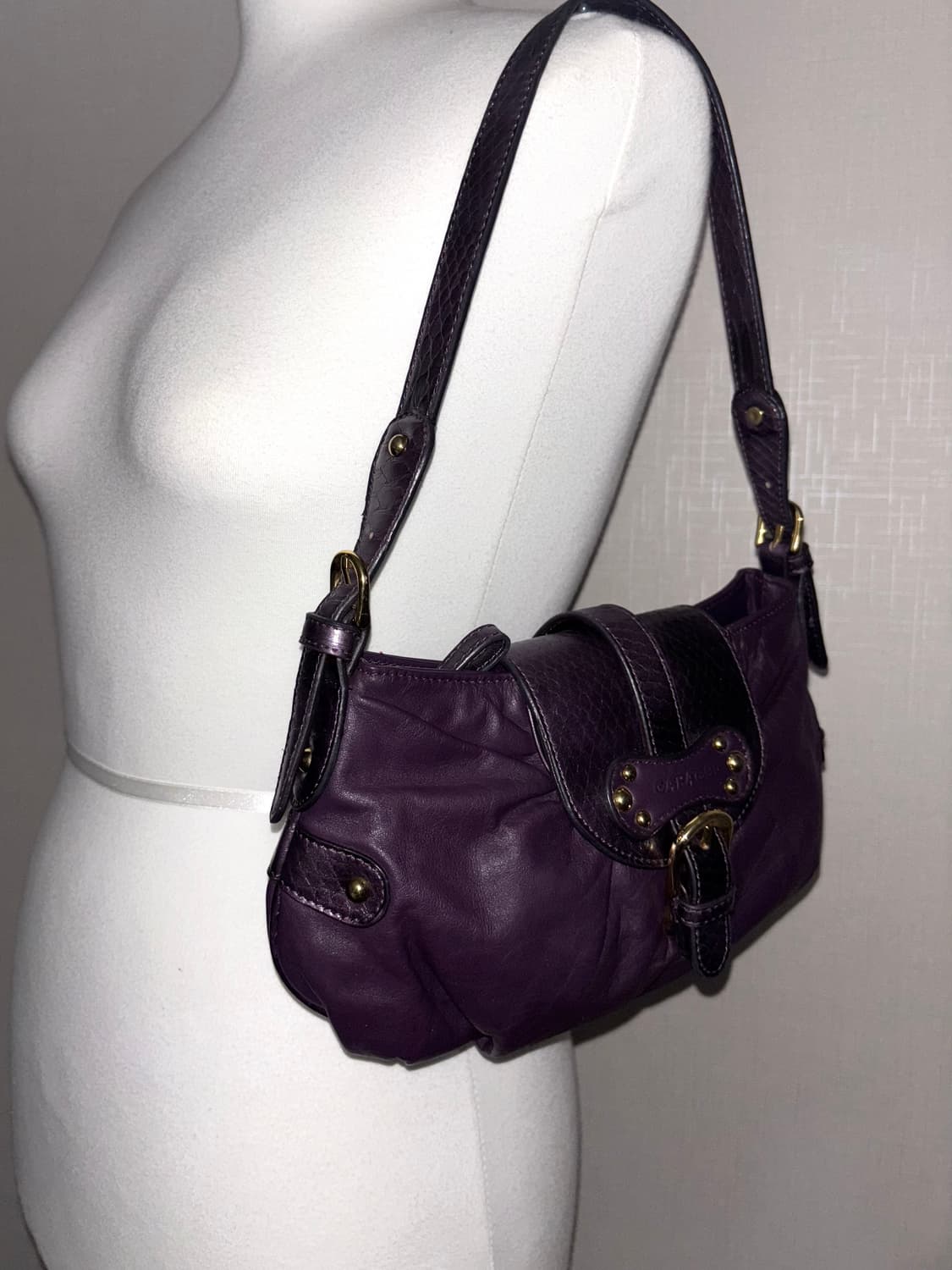 🚨연말세일🚨Capacci purple shoulder bag 상품이미지3