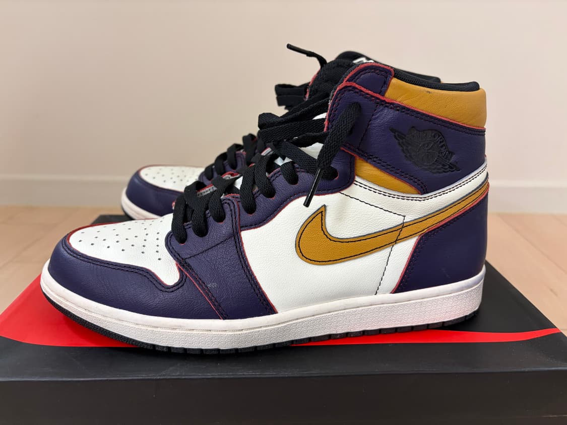 조던 1 레트로 하이 OG 디파이언트 SB LA to Chicago 상품이미지5