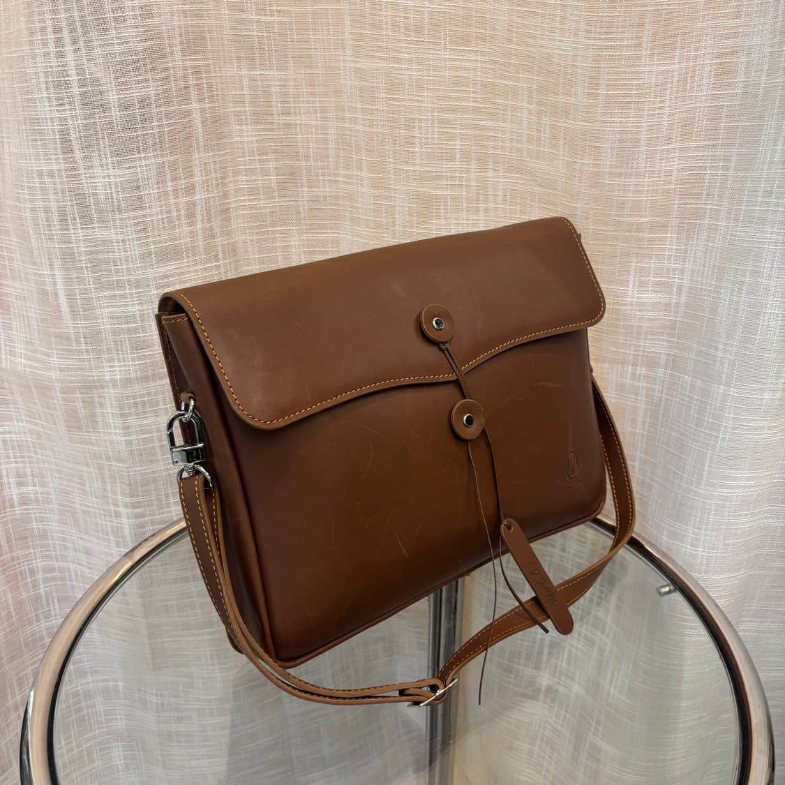  Ikju 익주 핸드메이드 가죽 브리프케이스 숄더백 상품이미지2