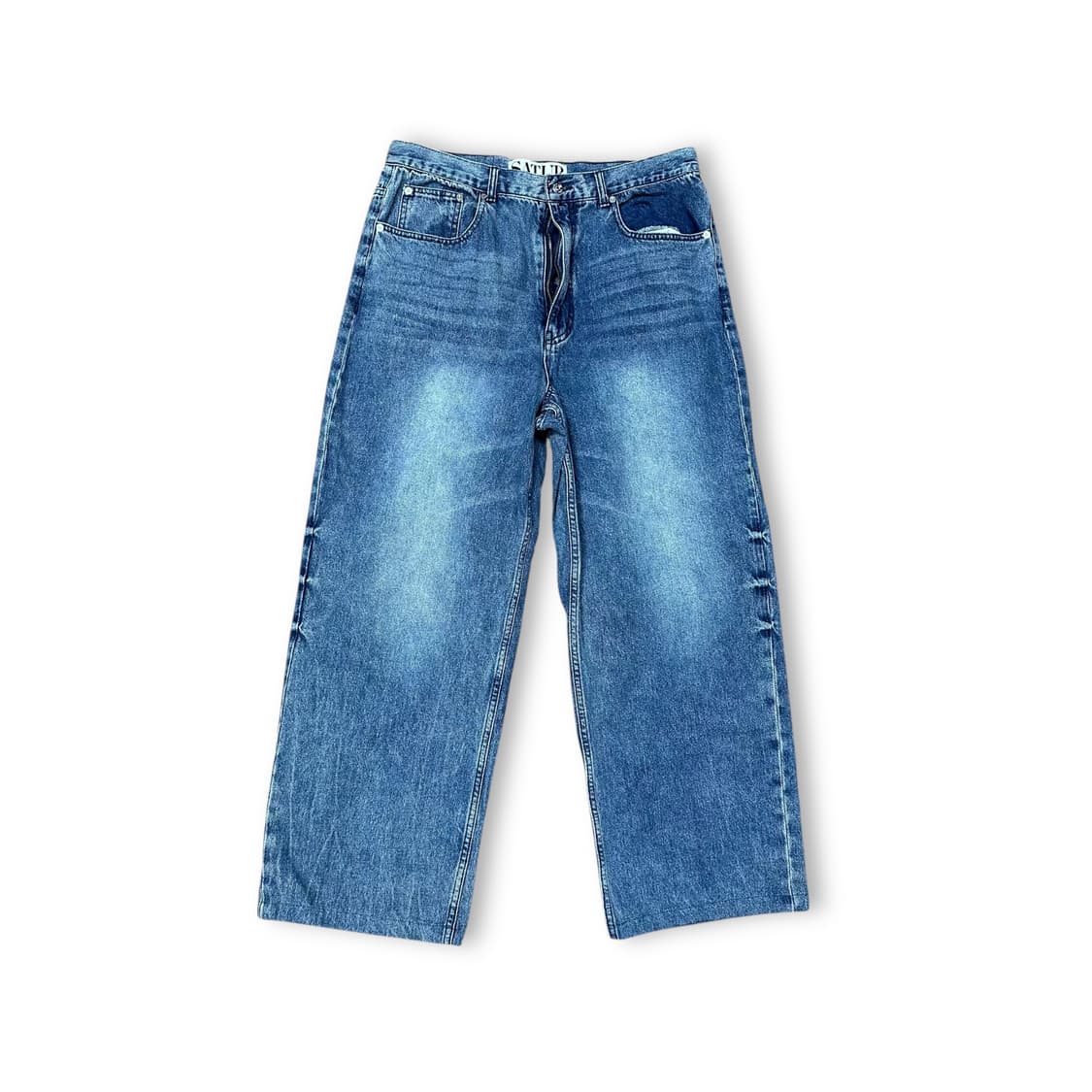 세터 와이드 데님 팬츠 상품이미지1