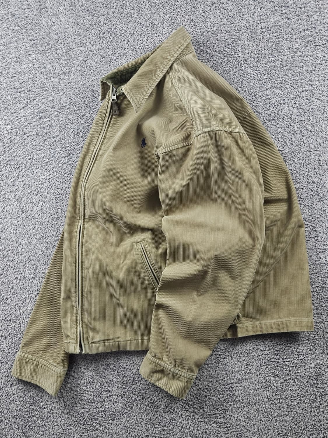 폴로랄프로렌 스윙탑 코듀로이 블루종 자켓 ( M추정 ) / 9439 상품이미지3